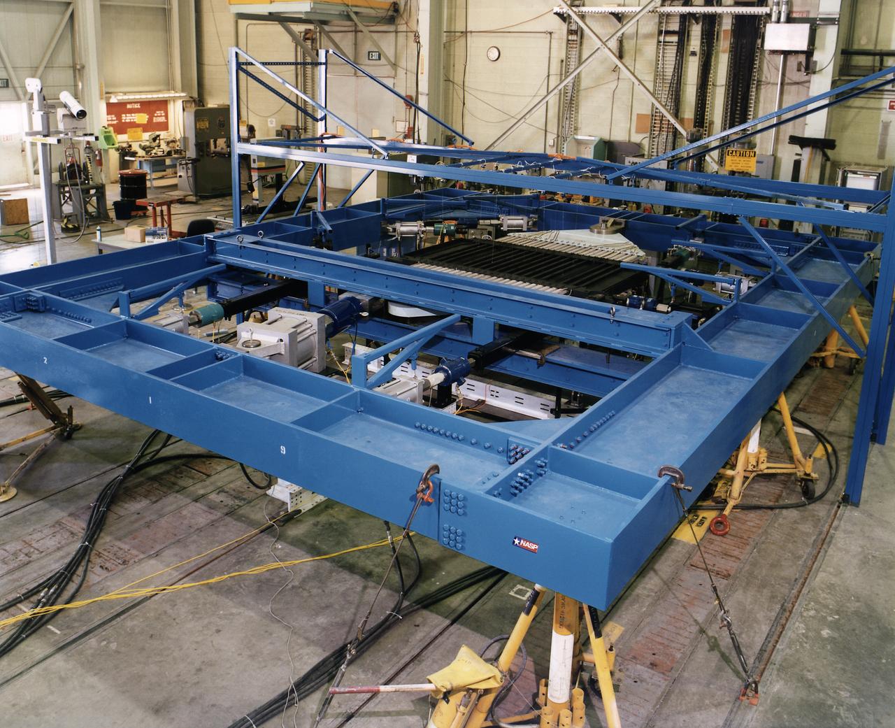 Combined Loads Test Fixture with NASP test article installed