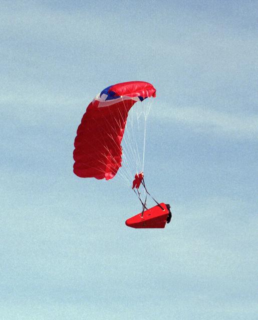 Spacewedge #3 in Flight over California City Drop Zone