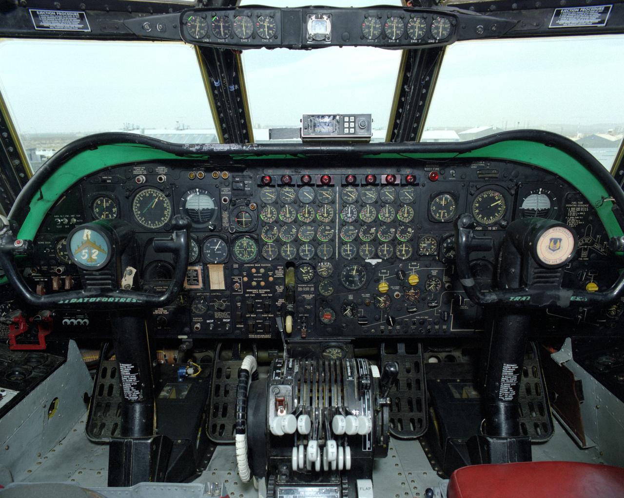 B-52B Cockpit Instrument Panel