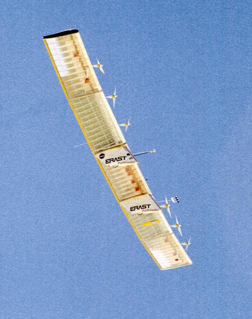 NASA image: Pathfinder aircraft flight #1