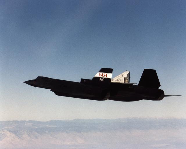 NASA image: Linear Aerospike SR-71 Experiment (LASRE) first flight