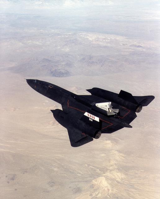 NASA image: Linear Aerospike SR-71 Experiment (LASRE) first flight
