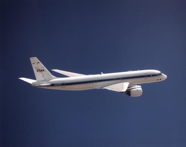 DC-8 Airborne Laboratory in flight