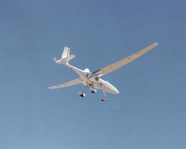 NASA image: Aurora Flight Sciences' Perseus B Remotely Piloted Aircraft in Flight
