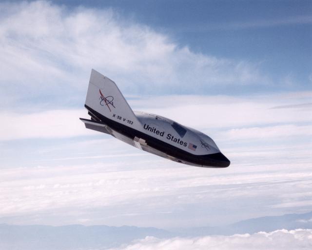 NASA image: X-38 Ship #2 in Free Flight