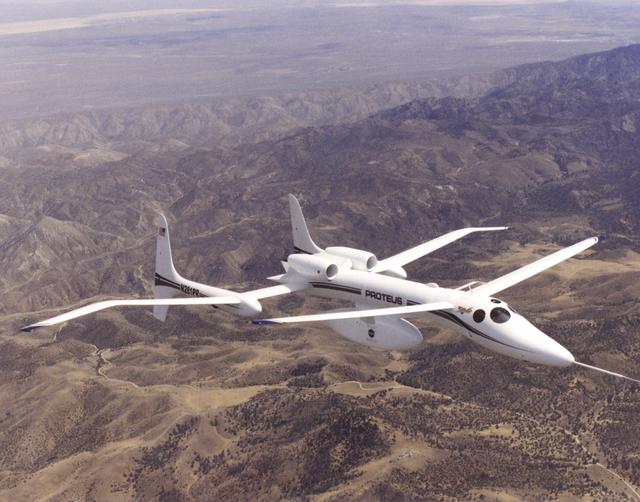 NASA image: ERAST Program Proteus Aircraft in Flight