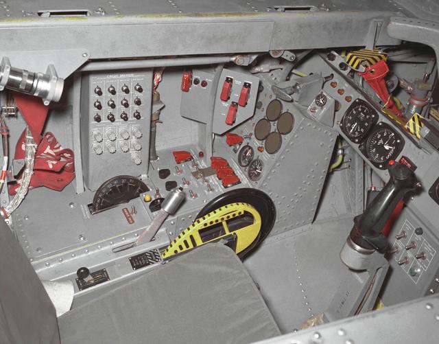 M2-F2 cockpit instrument panels