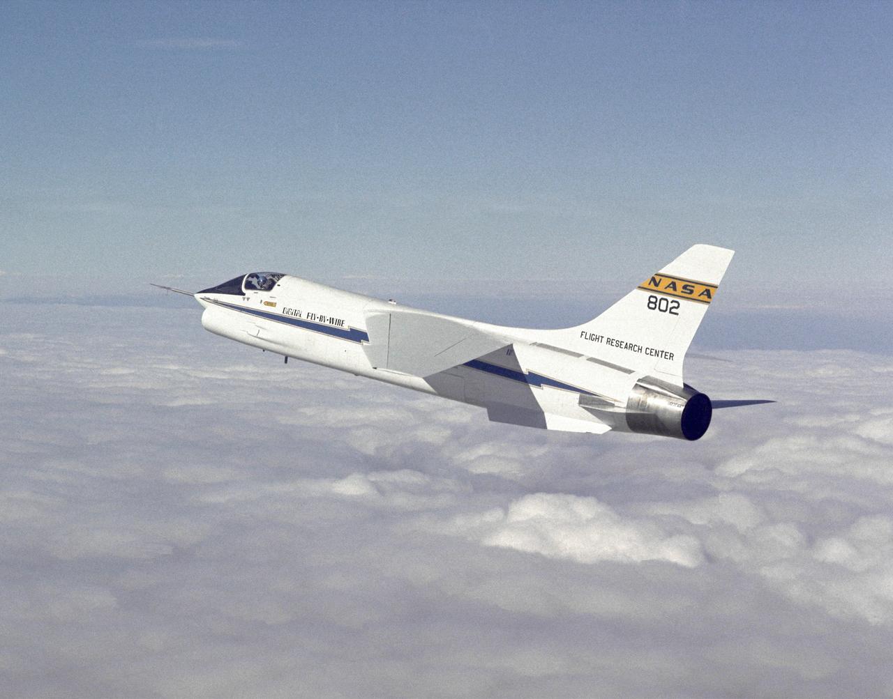 F-8 Digital Fly-By-Wire aircraft in flight. The computer-controlled flight systems pioneered by the F-8 DFBW created a revolution in aircraft design. The F-117A, X-29, X-31, and many other aircraft have relied on computers to make them flyable. Built with inherent instabilities to make them more maneuverable, they would be impossible for human pilots to fly if the computers failed or received incorrect data.