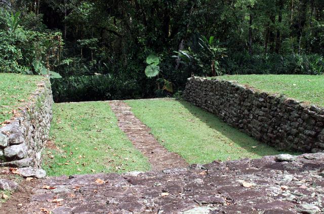 NASA image: Pre-Columbian archaeological ruins are revealed through Costa Rican rain forest in this photo taken during NASA's AirSAR 2004 campaign