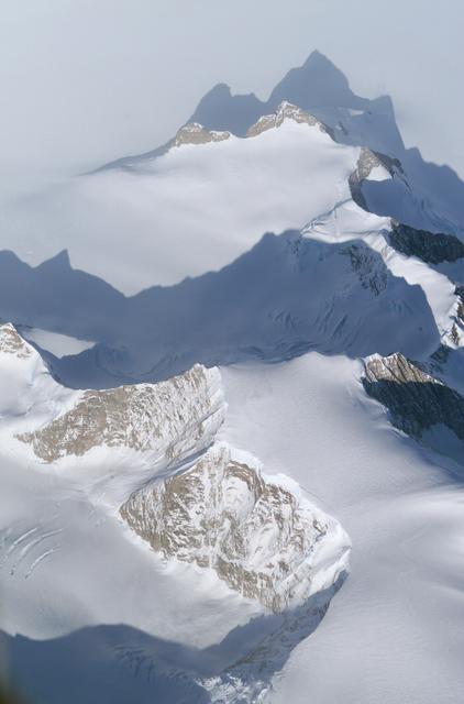 NASA image: The Larsen Ice Shelf in Antarctica viewed from NASA's DC-8 aircraft during the AirSAR 2004 campaign
