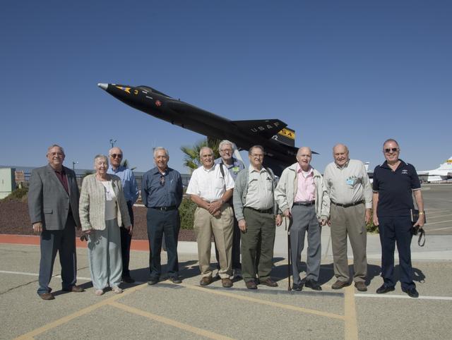 NASA image: Veterans of the X-15 program reunited at Dryden during a historical colloquium on the 40th anniversary of the last X-15 flight that occurred Oct. 24, 1968.