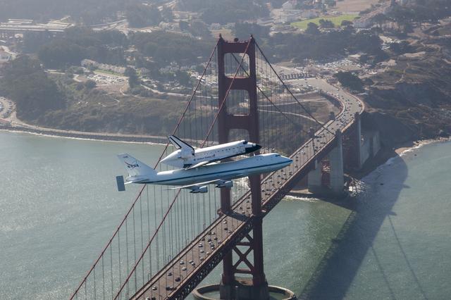 NASA image: Space Shuttle Endeavour Toured California in 2012