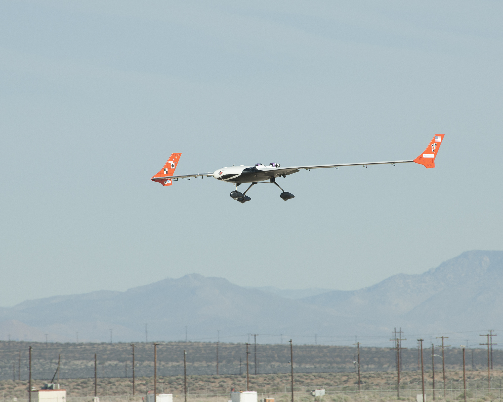 NASA researchers are using the X-56A, a low-cost, modular, remotely piloted aerial vehicle, to explore the behavior of lightweight, flexible aircraft structures.