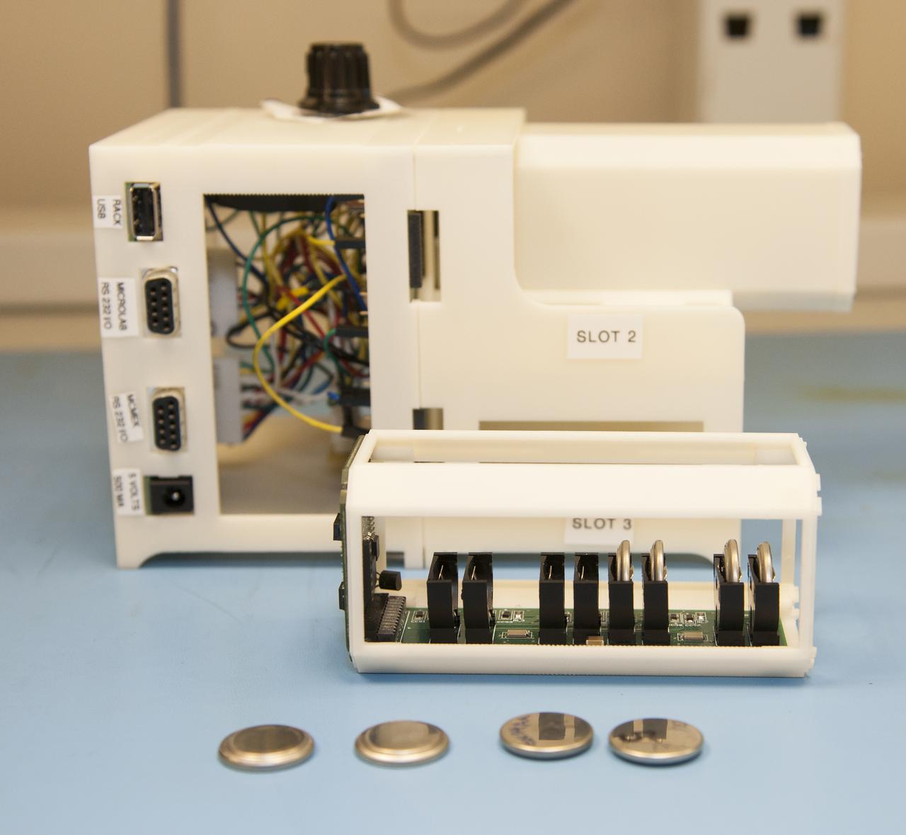 These are the components of the Desert Christian experiment launched to space Dec. 3 that could one day lead to fast-charging batteries.