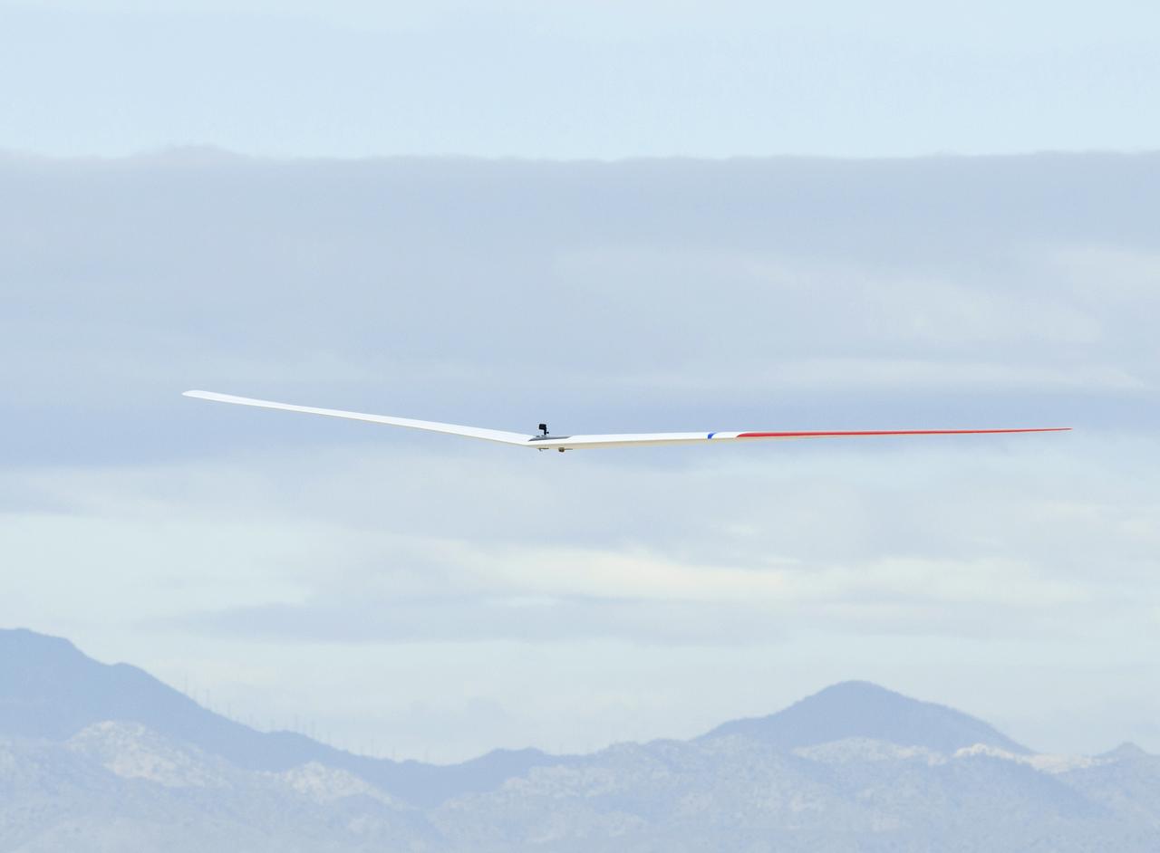 The Prandtl-D No. 3 research aircraft is being readied for new flight tests this summer. It had its first flight on Oct. 28, 2015.