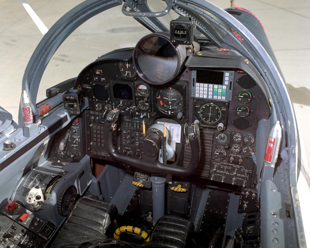 Lockheed ER-2 #809 cockpit
