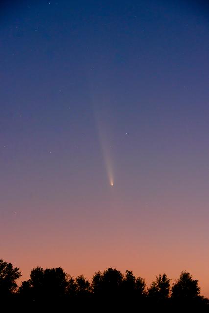 NASA image: Ancient Comet Spotted Over Southeast Louisiana Near NASA Michoud