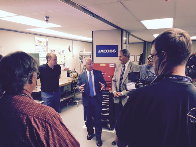 NASA image: NASA Chief Technologist Visits Jacobs