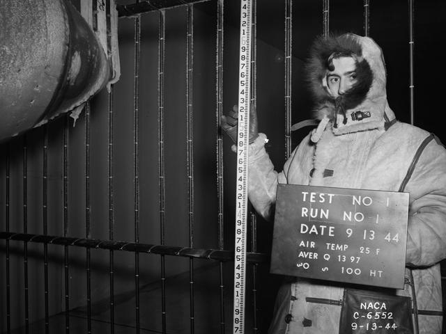 NASA image: Early Testing in the Icing Research Tunnel