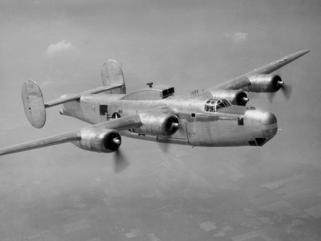 NASA image: Consolidated B-24M Liberator Equipped for Icing Research