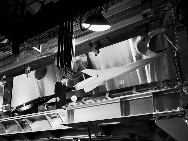 NASA image: Missile on Display at the 1957 NACA Lewis Inspection