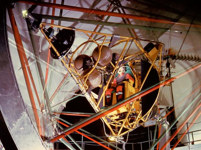 NASA image: The Multi-Axis Space Test Inertia Facility in the Altitude Wind Tunnel