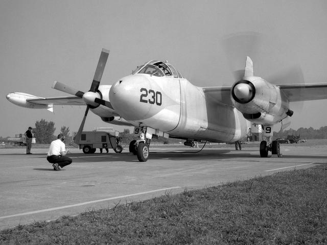 NASA image: North American AJ-2 Savage used for Microgravity Flights