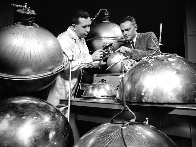 NASA image: NASA Engineer and Technician Instrument Zero Gravity Spheres