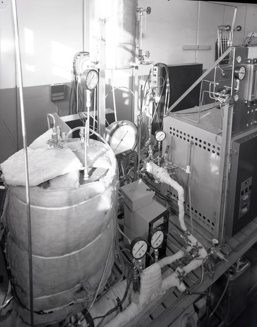 NASA image: FUEL CELL CONDENSER FOR THE APOLLO SYSTEM TEST RIG
