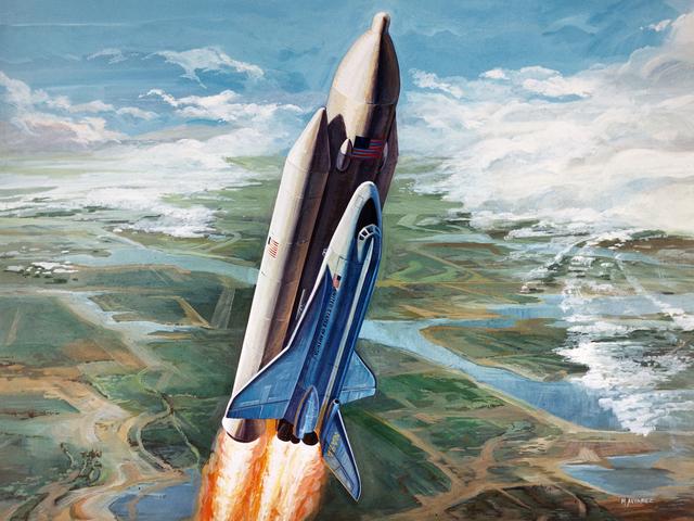 NASA image: Space Shuttle Illustration