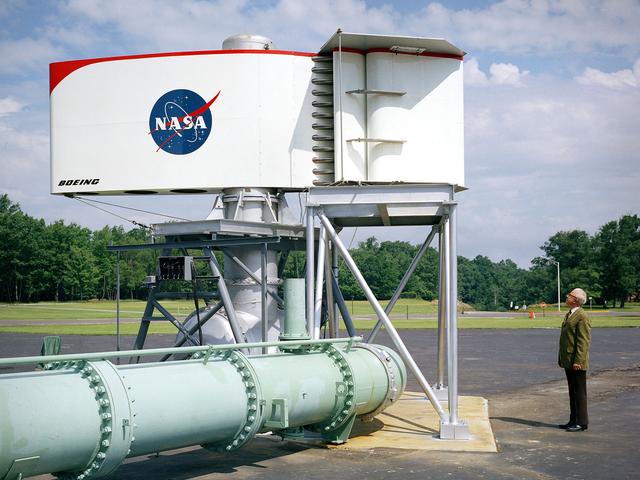 NASA image: Noise Testing of an Experimental Augmentor Wing
