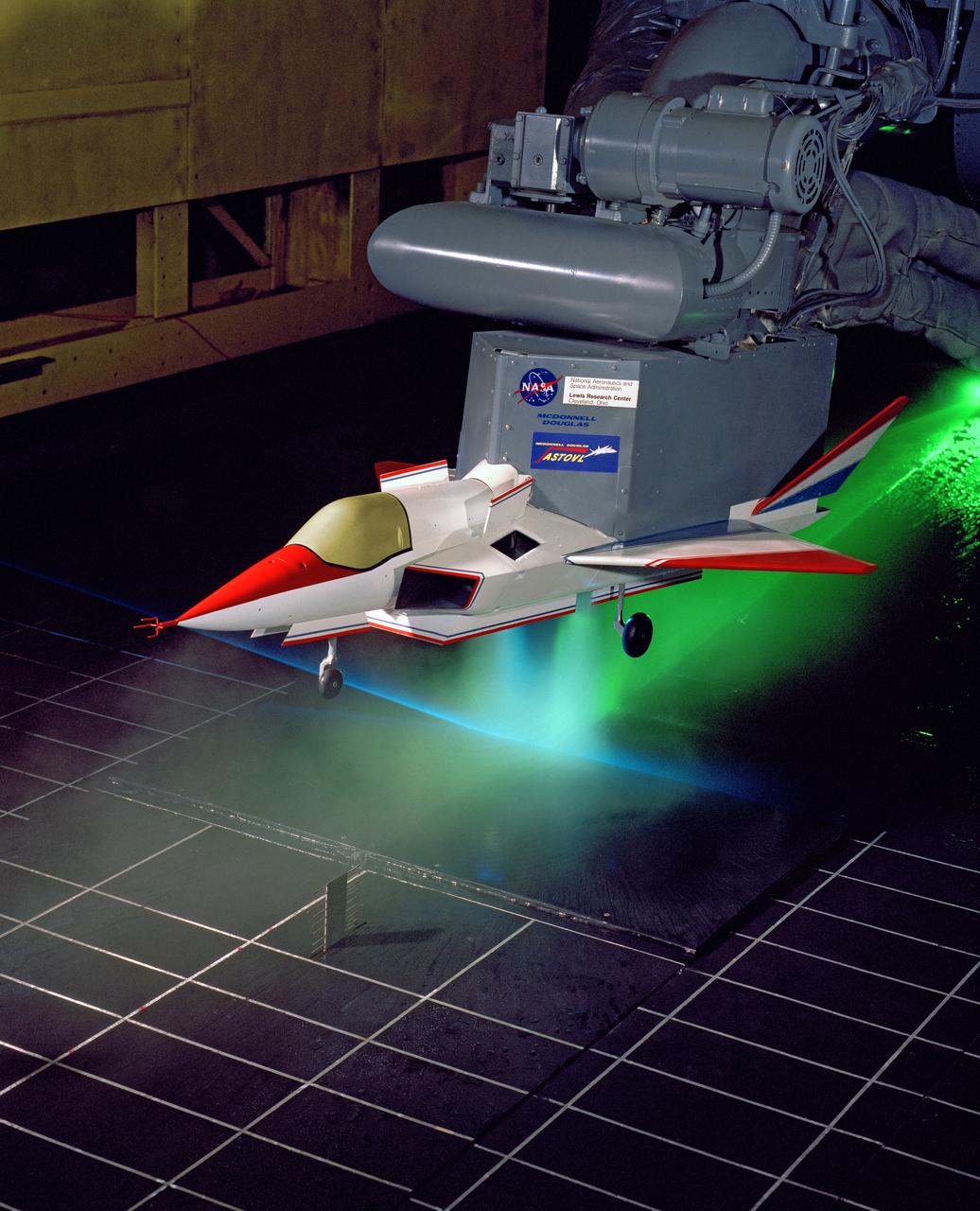 Supersonic Short Take Off Vertical Landing Hot Gas Ingestion Model Testing in the 9x15-foot Low Speed Wind Tunnel, LSWT