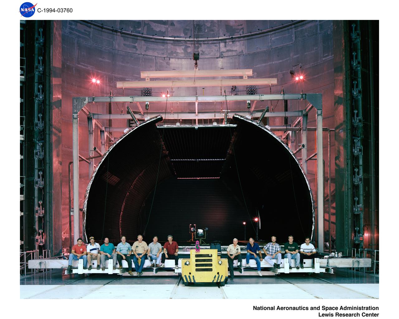 CRYOSHROUD STORAGE (INSIDE AND DOOR OPENING) at SPACE POWER FACILITY