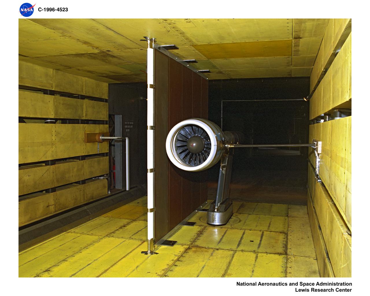 NORTHROP GRUMMAN NOISE REDUCTION TEST 1996 9X15 FOOT WIND TUNNEL ENTRY