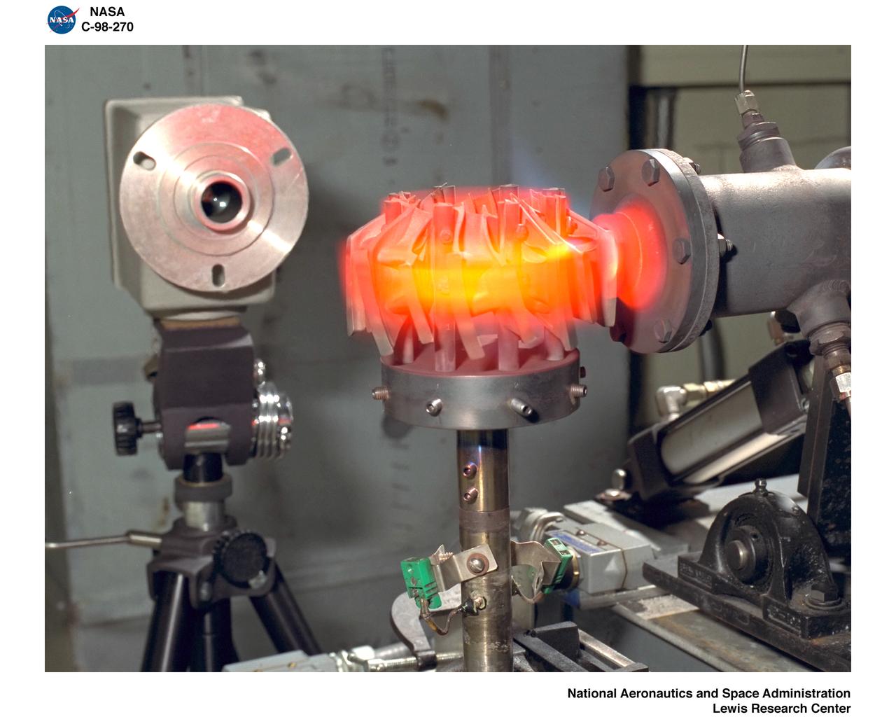 BURNER RIG 126 CELL VANES 1 HOT 1 COLD -  BURNER RIG 121 CELL BLADES 1 HOT 1 COLD