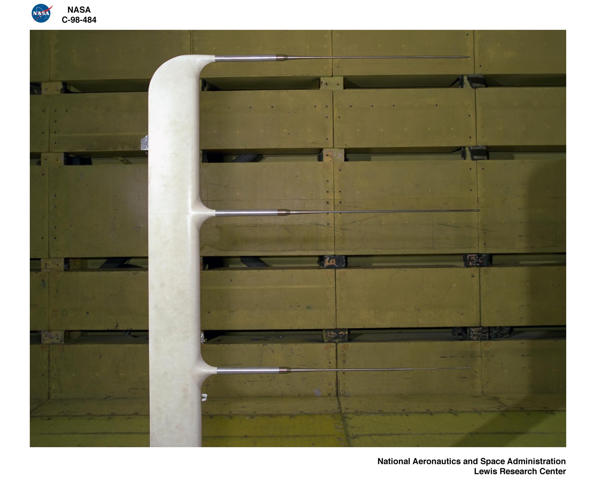 Calibration Rake in the 9x15-Foot Low Speed Wind Tunnel.