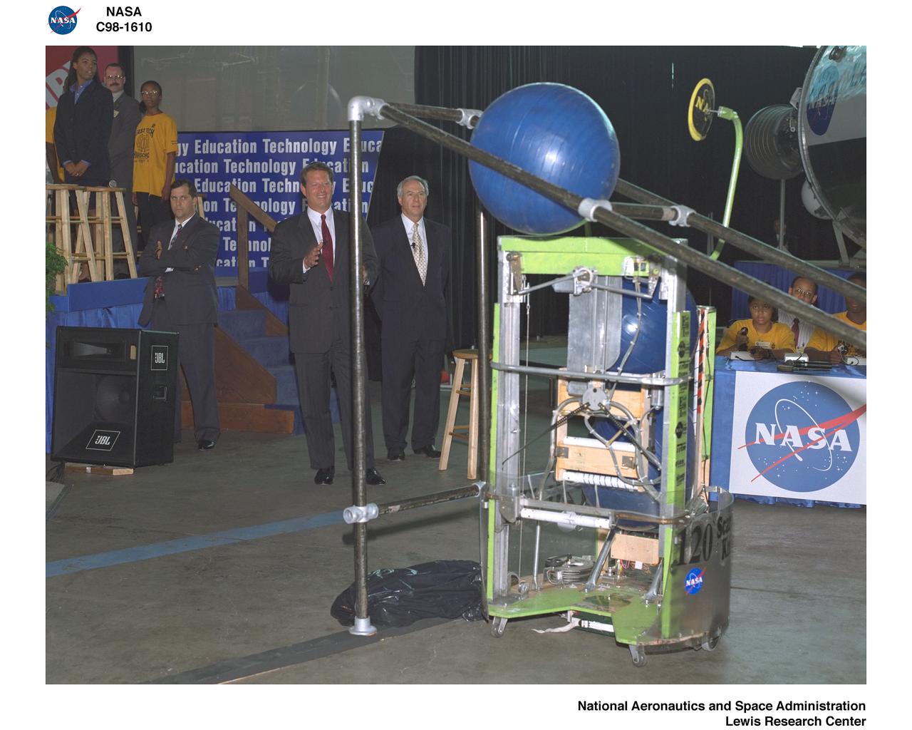 VISIT BY VICE PRESIDENT AL GORE