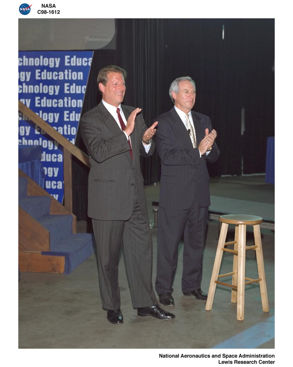 VISIT BY VICE PRESIDENT AL GORE