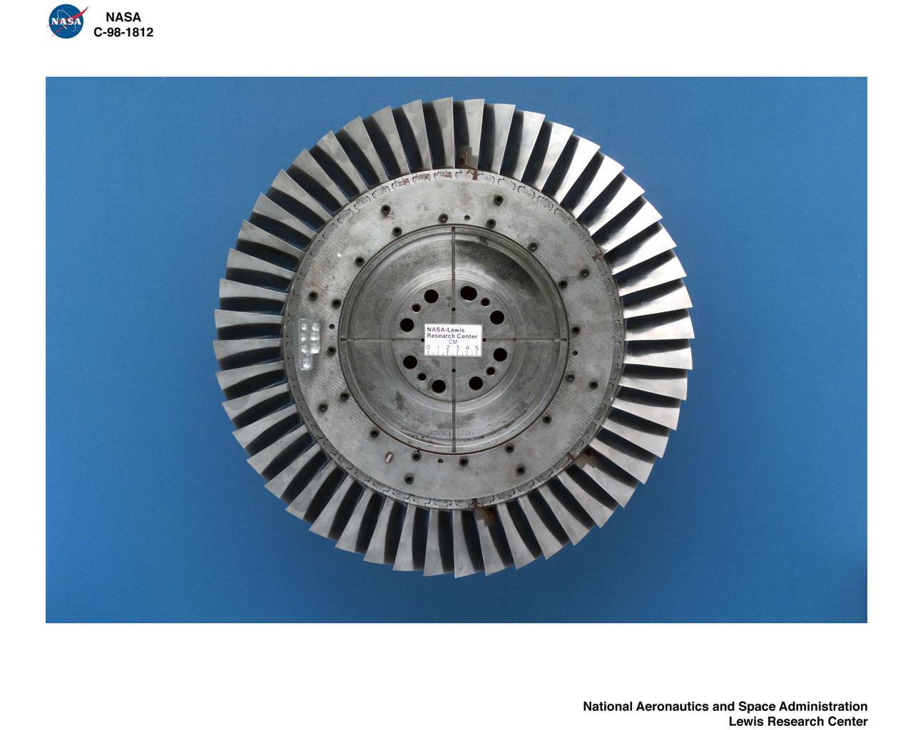 ROTOR 38 FOR SINGLE STAGE COMPRESSOR FACILITY W-8