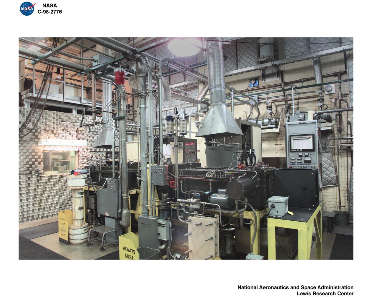 GEAR FATIGUE AND SPIRAL BEVEL GEAR TEST FACILITY