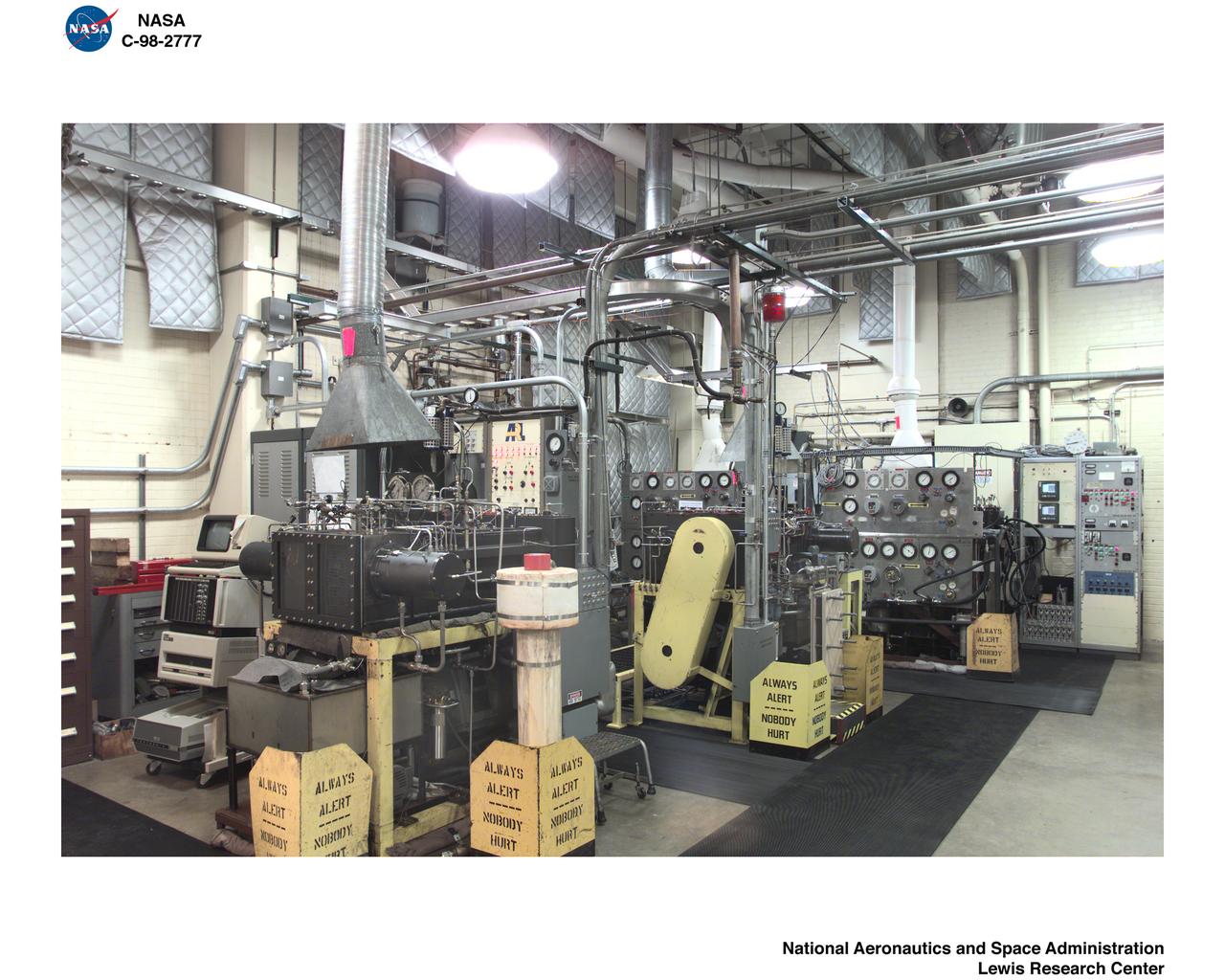 GEAR FATIGUE AND SPIRAL BEVEL GEAR TEST FACILITY