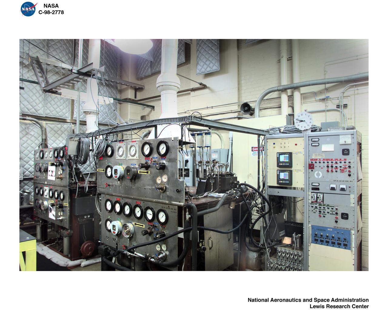 GEAR FATIGUE AND SPIRAL BEVEL GEAR TEST FACILITY