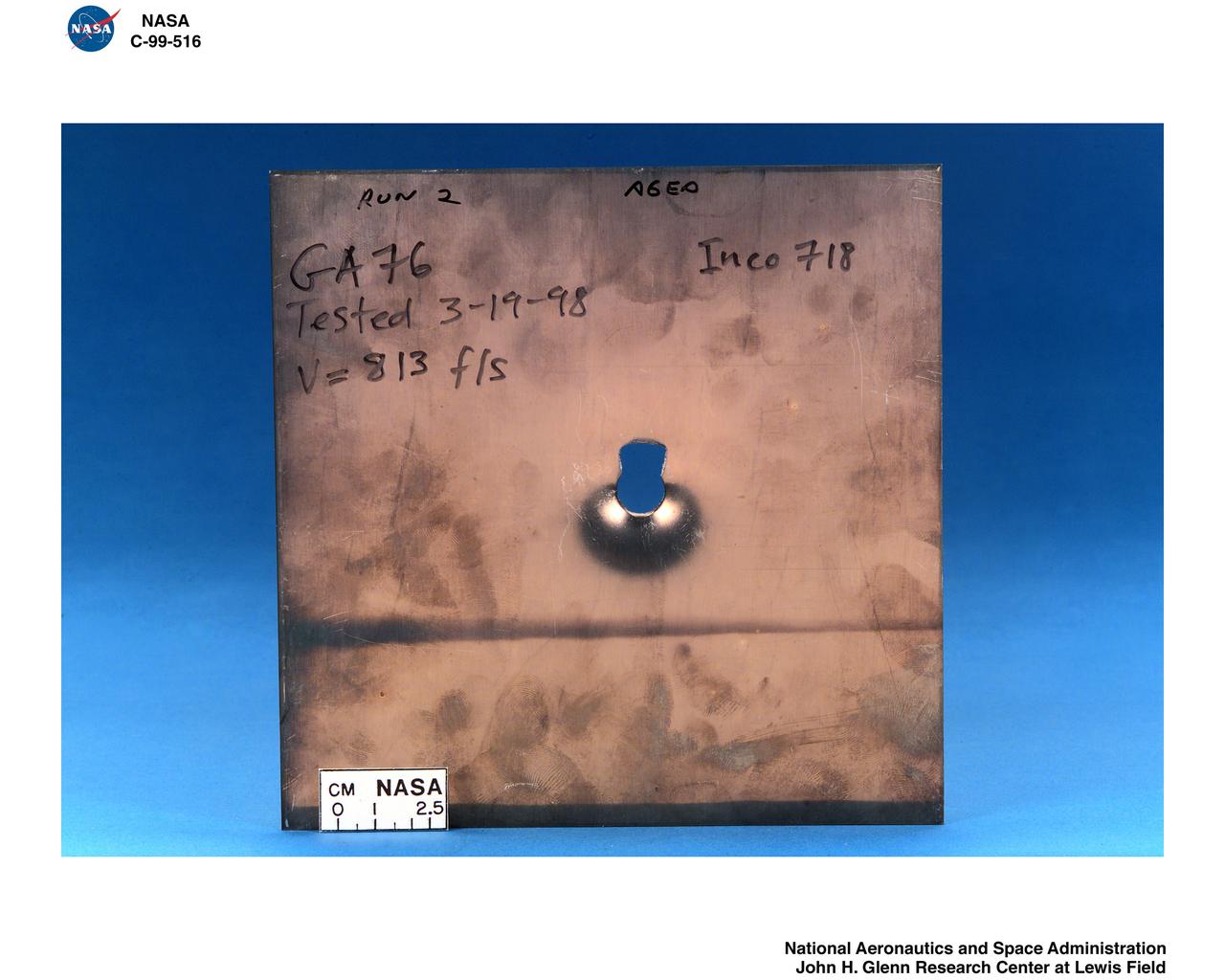 BALLISTIC IMPACT SPECIMENS IACONE 1 718