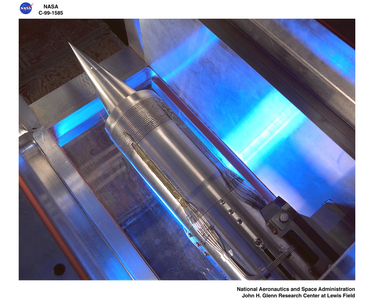 ATREX INLET MODEL IN 1X1 FOOT WIND TUNNEL