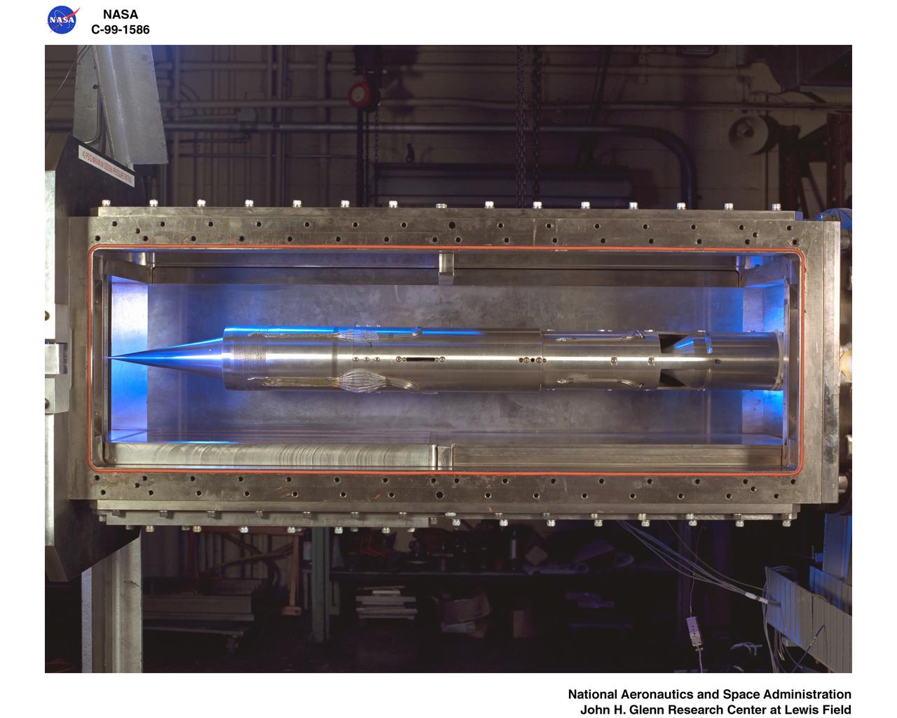 ATREX INLET MODEL IN 1X1 FOOT WIND TUNNEL