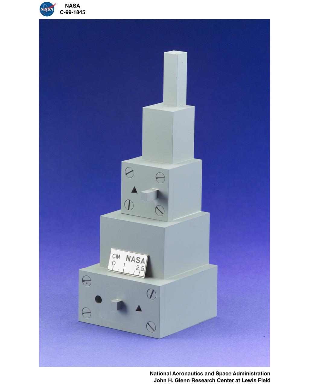 3D DIMENSIONAL SCANNER SQUARE CALIBRATION BLOCK