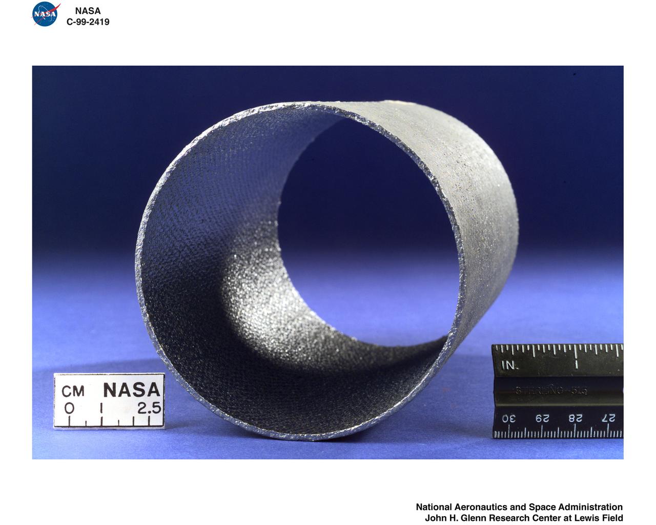 THERMAL GRADIENT RIG CERAMIC MATRIX COMPOSITE CYLINDERS