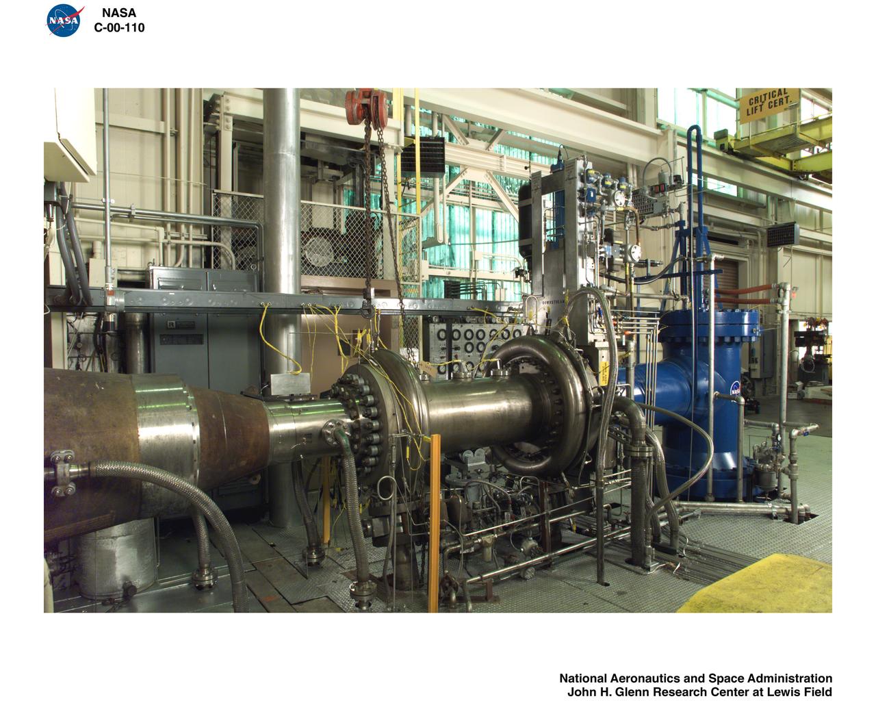 HYPERSONIC TUNNEL FACILITY HTF AT NASA PLUM BROOK STATION