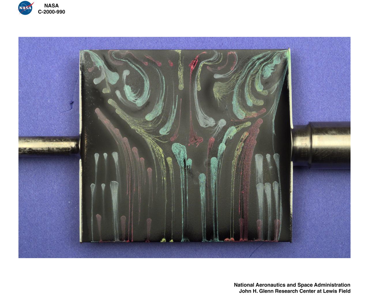 STALL FLUTTER TEST - FLOW VISUALIZATION