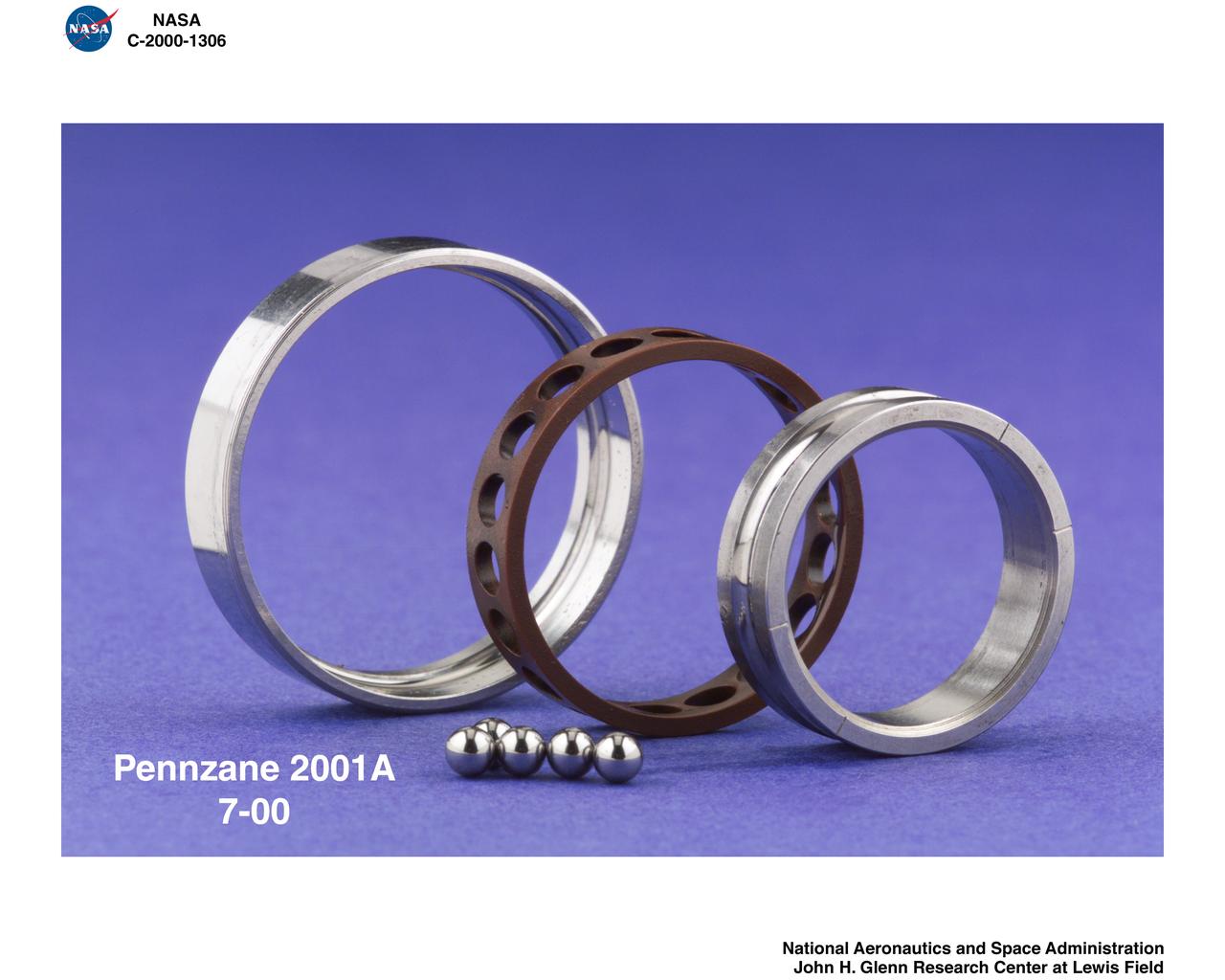 1219 BEARING LUBRICATED WITH PENZANE 2001A